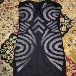 NIKIBIKI black dress with sexy design